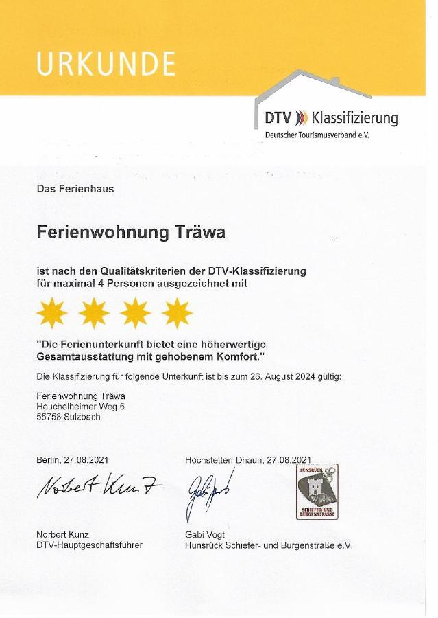 Ferienwohnung Traewa Sulzbach  Extérieur photo